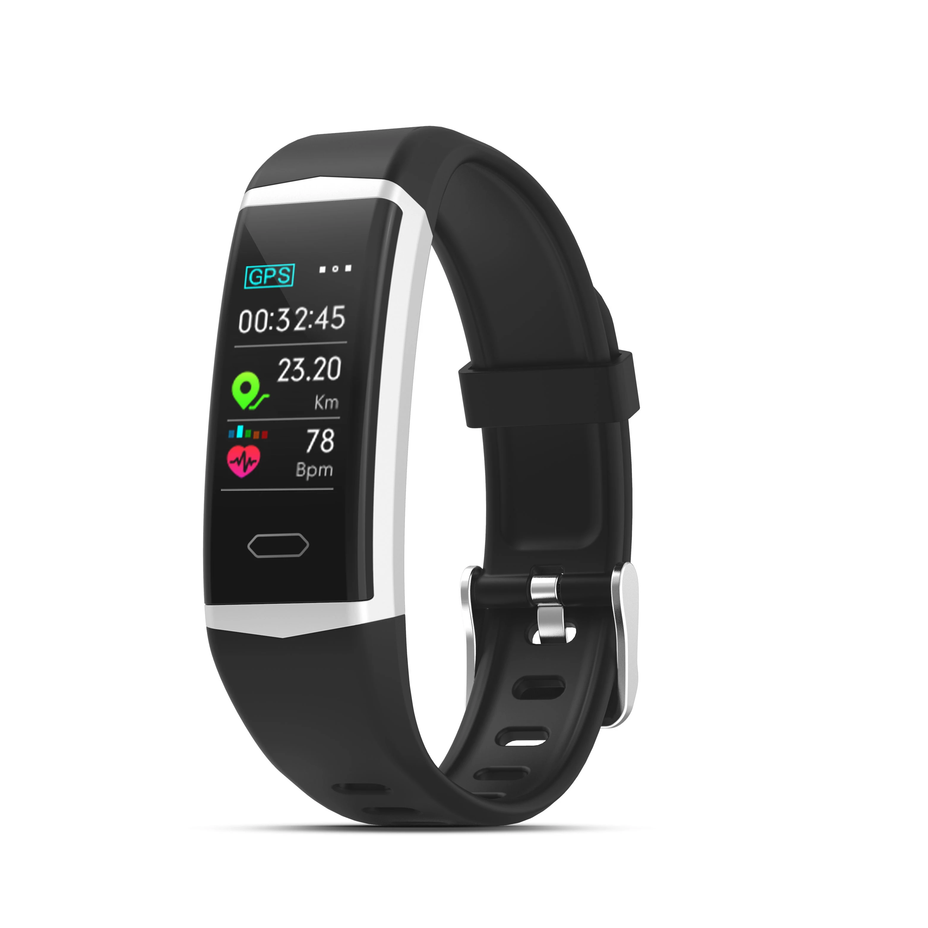 

Latest Smart Watch 2020 Sport Bracelet Wristband IP68 Waterproof Custom logo function Cheap Smart Watch, 3 colors