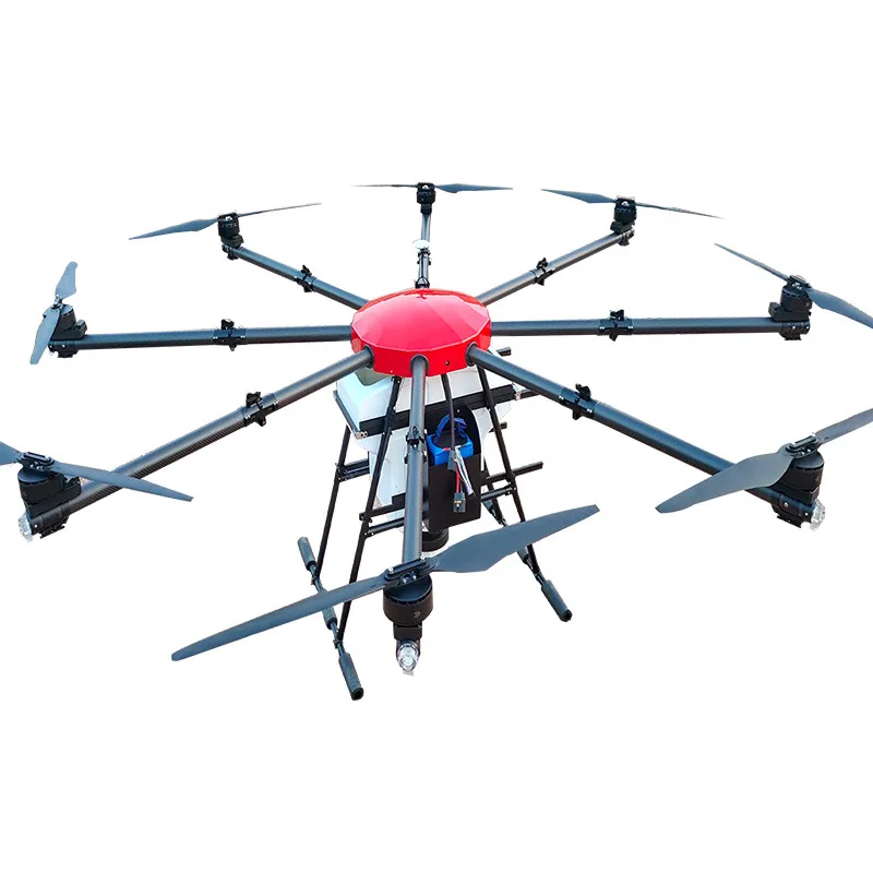 

eight axis Industrial UAV load 50kg Empty Tank Flight Time 25 min RTK Terrain Following Radar Remote Control with HD camera