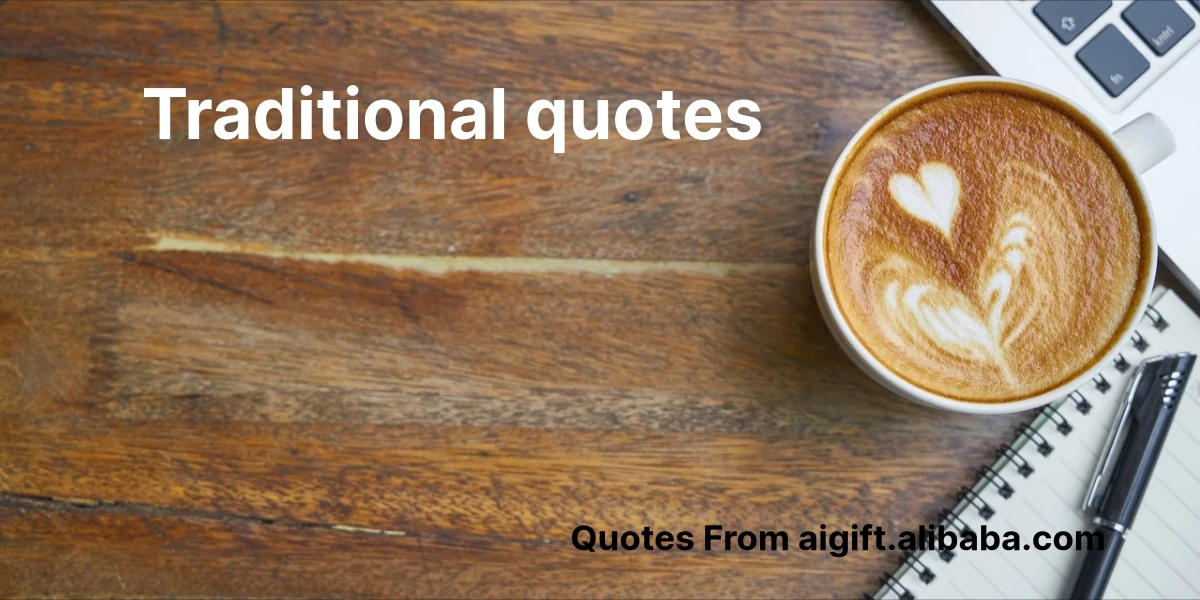 traditional quotes