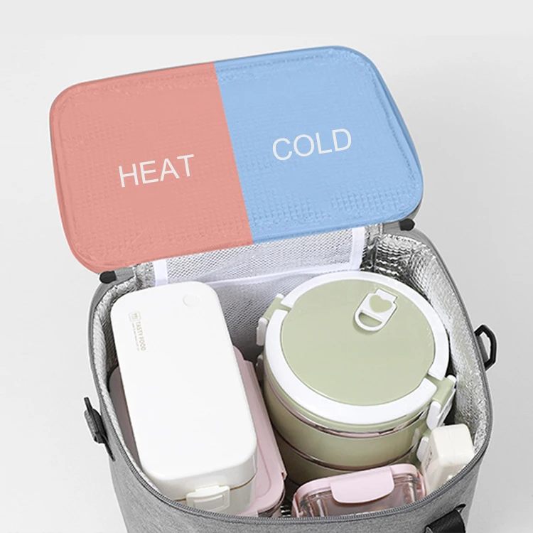 

Thermal Cooler Bags Large Women Men Picnic Lunch Bento Box Trips BBQ Meal Ice Zip Pack Accessories insulated bag, Customized color