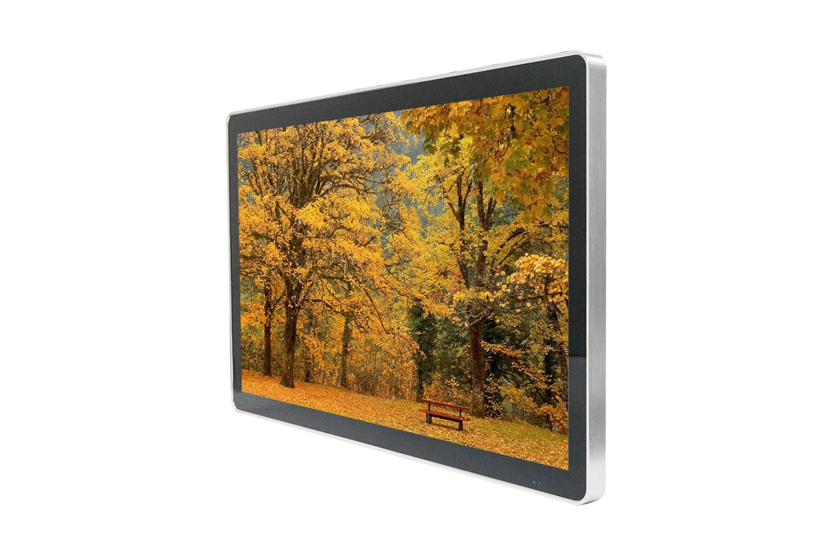 墙壁安装触摸屏显示器全部在一台电脑中