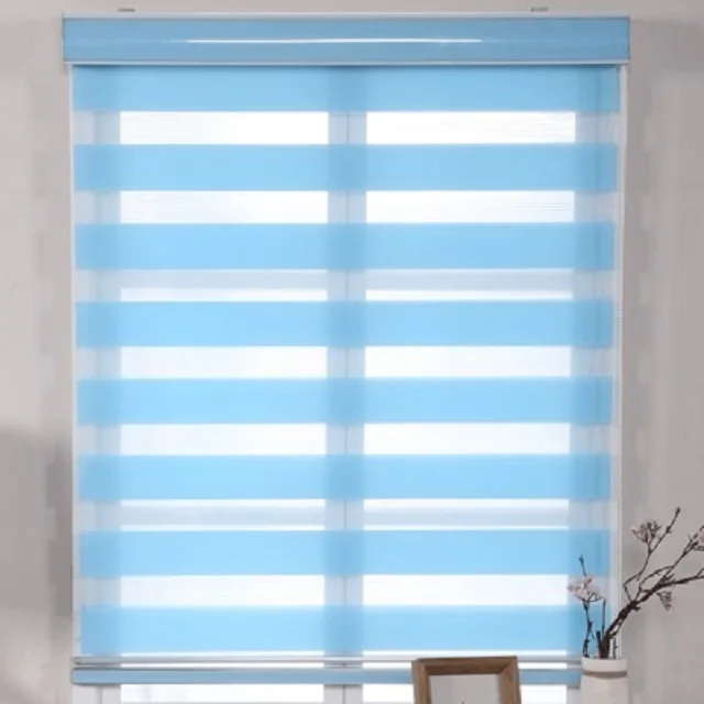 

Manual And Motorized Mechanical Zebra Roller Blinds Remote Control Blinds