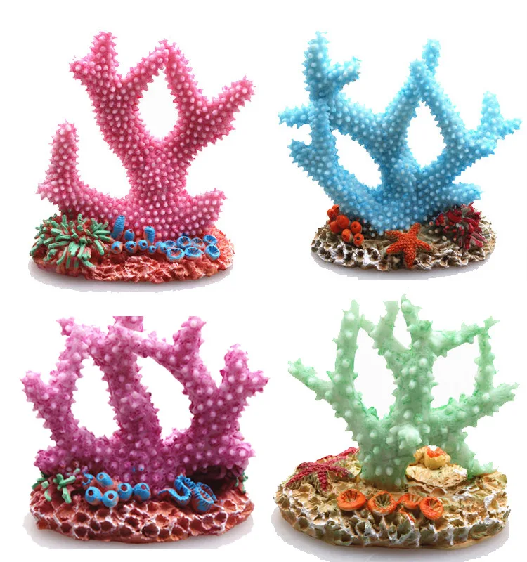 

Aquarium Coral Landscaping Creative Plant Simulation Underwater World Mini Resin Coral