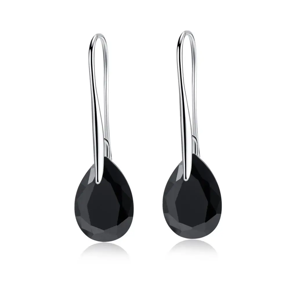 

Hainon earrings jewelry Fashion water drop zircon earrings women simple style wholesale