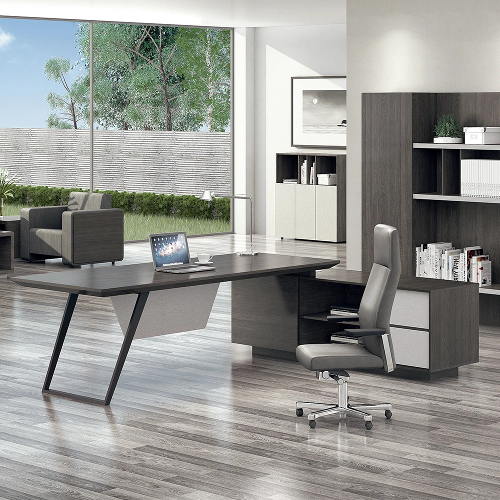 
Modern Executive Desk Luxury Office Furniture L Shape Executive Office Desk with High Quality 