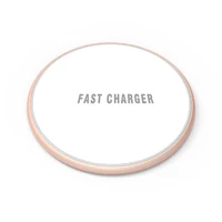 

Round Shape QI Wireless Charger Charging Pad Fast Charge With Custom Logo For Huawei Honor