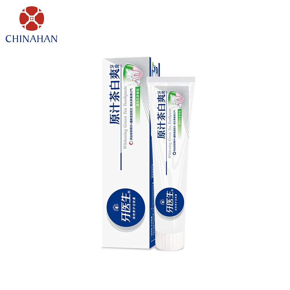 

Whitening green tea remove stains toothpaste