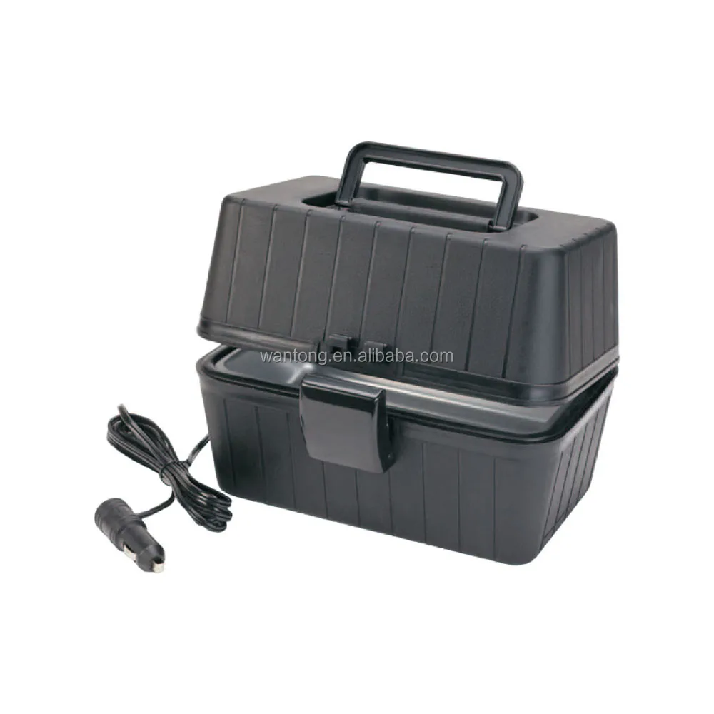 

Wholesale Amazon Hot Selling 12V Portable Lunch Box With Lock, Black