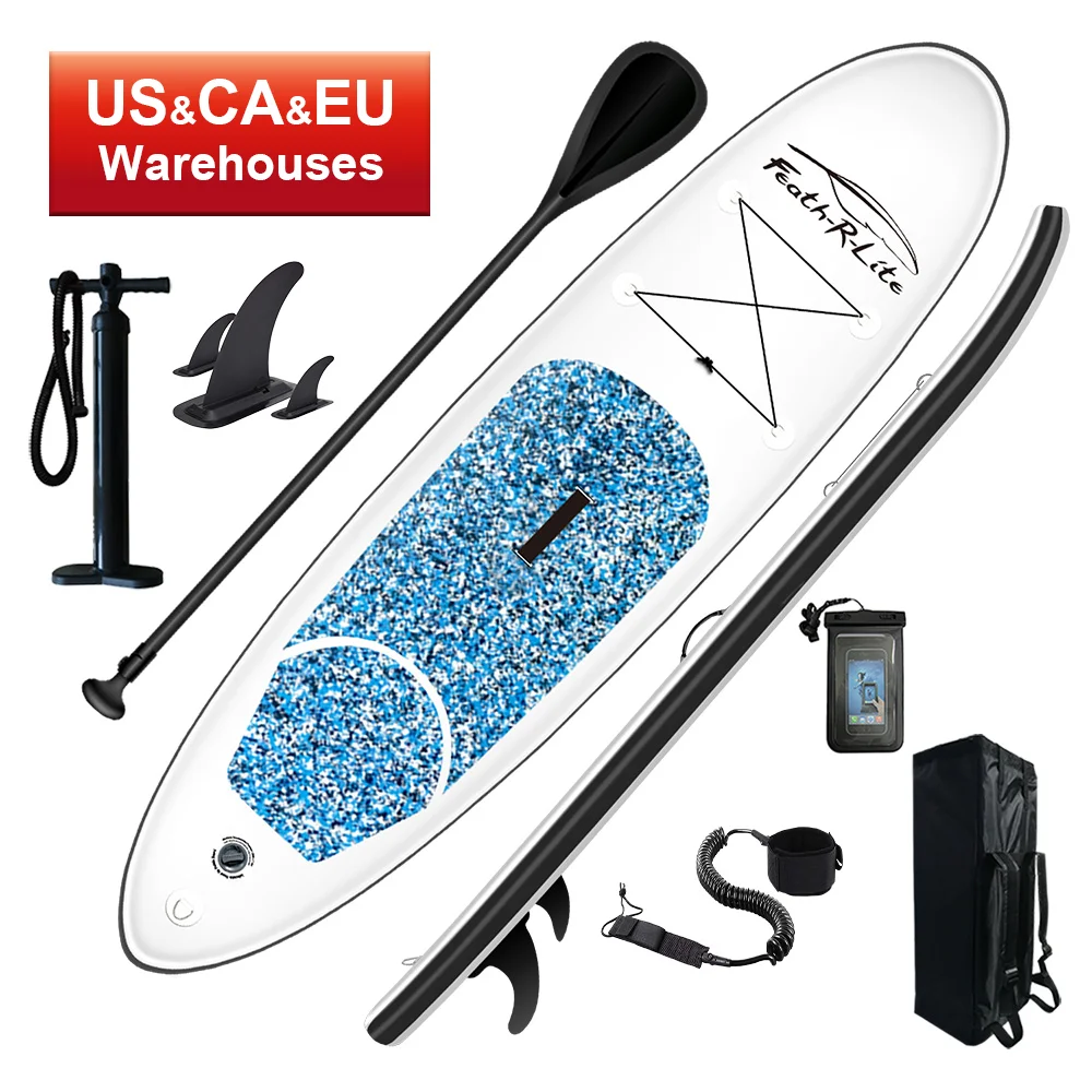 

FUNWATER Drop Shipping cheap sup paddleboard sup stand up board paddle pvc paddle board for Breezy Calm Warters