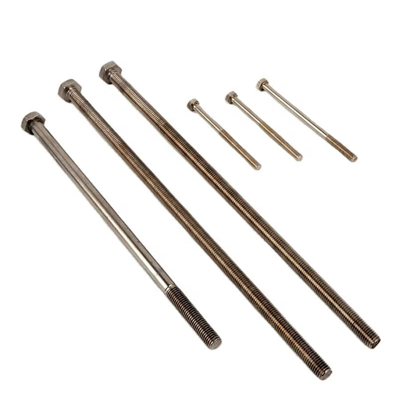 
Stainless Steel Hex Head Bolt Ss304 Ss316 Hot Forging Extension Bolts Extra Long Hex Head Bolts 