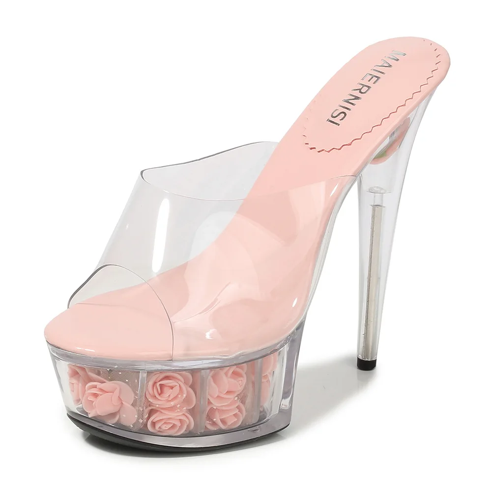 

2021 new design sexy stiletto women's shoes fashion red with platform high heels for women