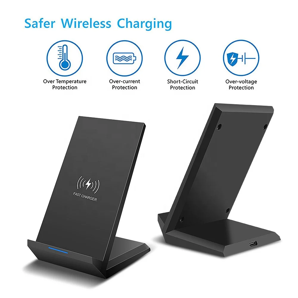 

New arrivals Amazon 10W wireless charger stand Fast Charging Qi Wireless Charger