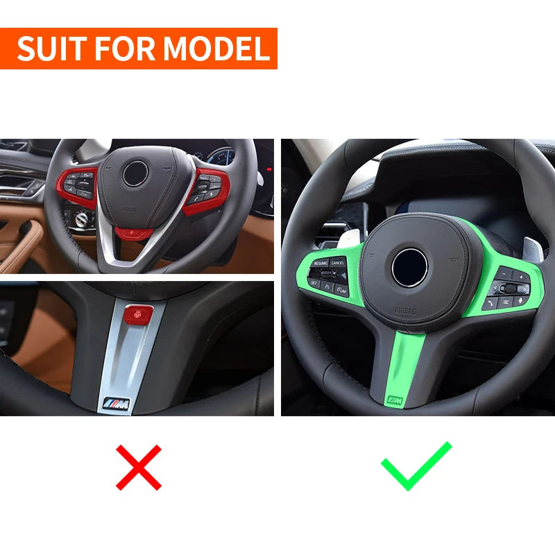 M Style Steering Wheel M1/m2 Buttons With Diy Feature For Bmw G20 G30