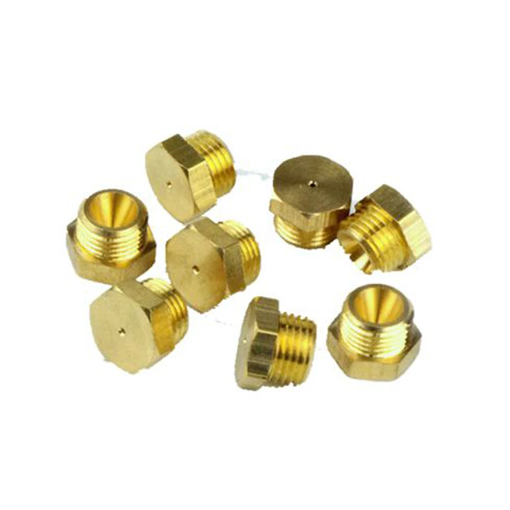 M8x1 Nuts With 0.75mm Lpg Nozzle For Gas Valve/lpg Or Ng Gas Stove/gas ...