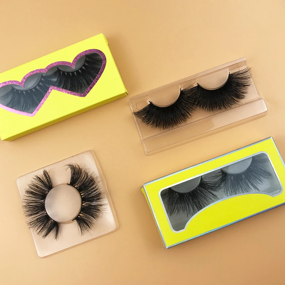 

Dramatic eyelashes 25mm lashes 1005 real mink lashes fiber false eyelash lasheswholesale vendor eyelash packaging