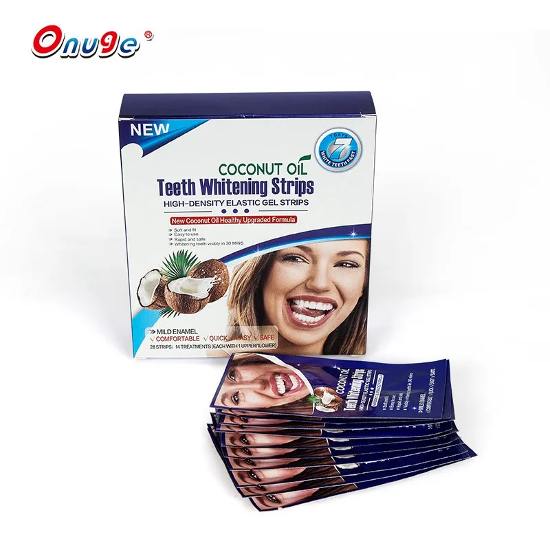 

Professional Home Teeth Whitening Strips Coconut Oil Teeth White