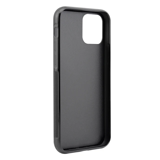 

For iPhone 11 Matte Black TPU PC Cell Phone Case with groove material case TPU, Black, white