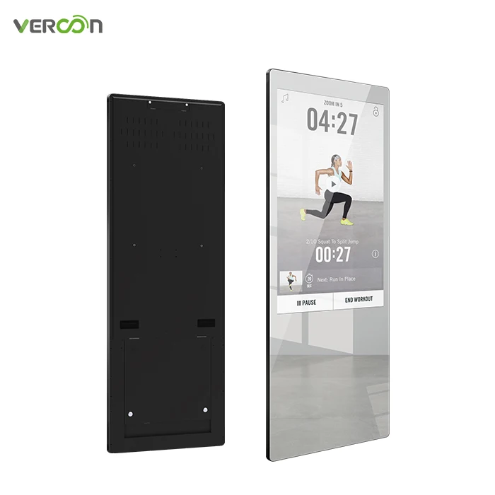 

Best selling 32 inch 43inch touch screen smart gym mirror exercise smart mirror