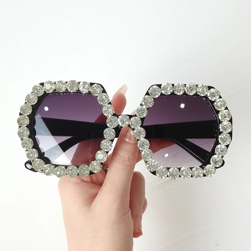 Most Popular handmade Sparkling Bling Crystal Rhinestone luxury Sunglasses gafas de sol