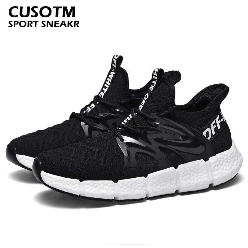 

Factory OEM Custom Logo Hot Selling Cheap EVA Sole Knitting Mesh Men Running Sneaker