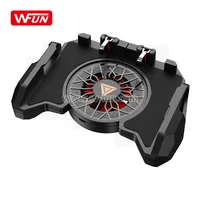 

Cooling Fan Gamepad Cooler with l1r1 Fire Button Trigger Shooter for joystick pubg ios Android mobile Phone game controller