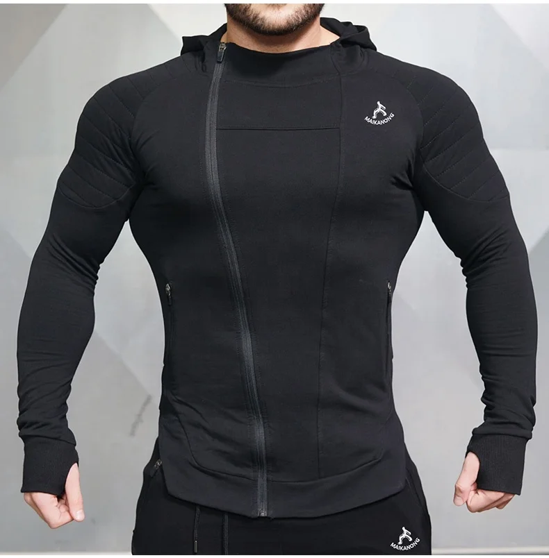 

OEM Workout clothing sports men's hoodies gym wear mens fitness apparel