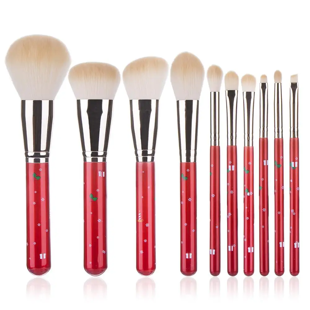 

Red Hair Makeup Brush Set facebrush concealer eyeshadow brushes wholesale for sale