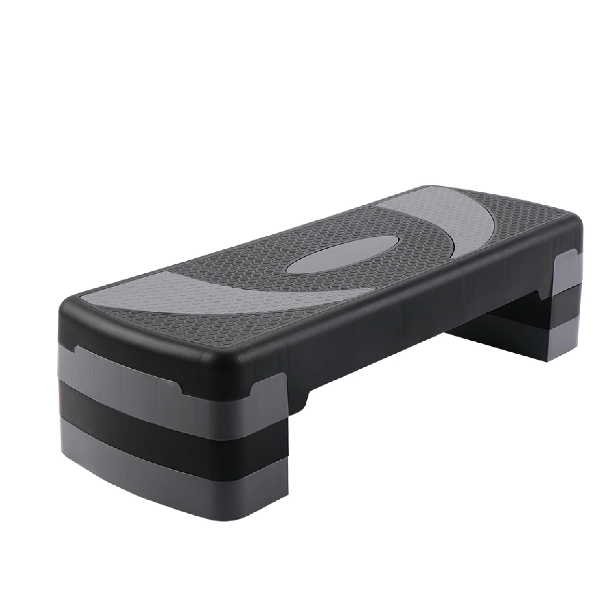 

Customized Aerobic Exercise Step Stepper Board -3 LEVELS or 5 levels, Black+grey/green/orange,or customize