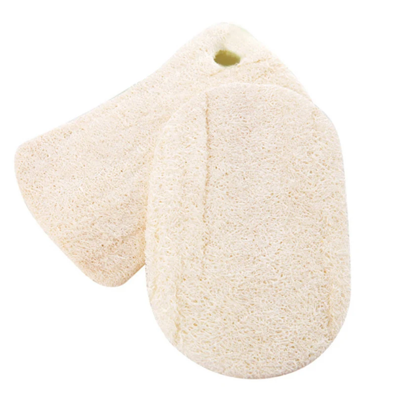 

Natural Loofah Dish Brush Pot Loofah Cleaning Cloth Loofah Pad For Kitchen