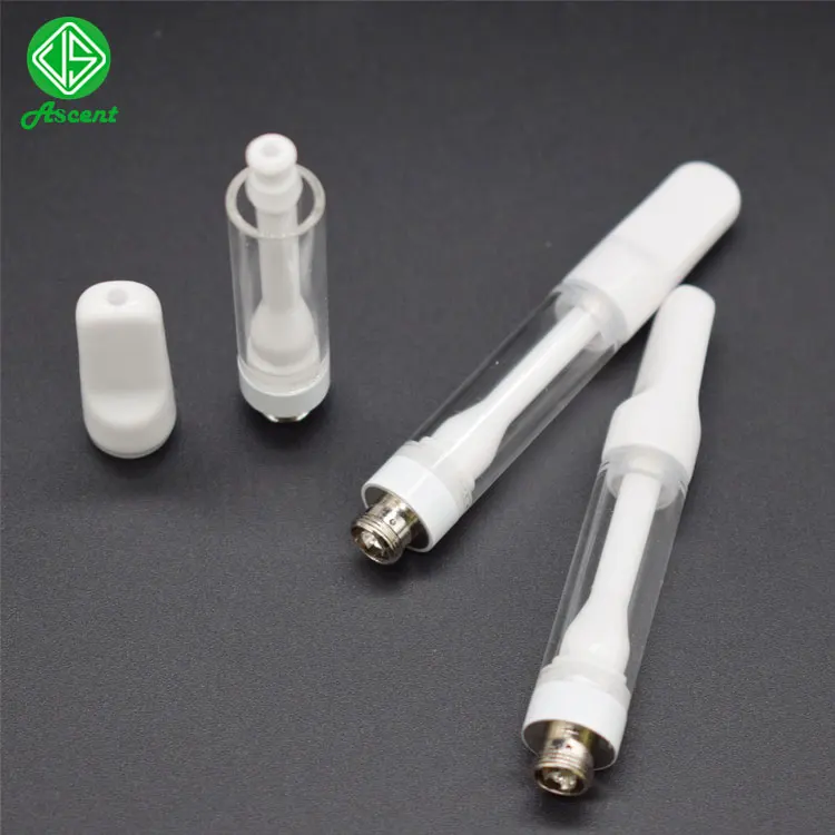 
High quality pure taste 510 all ceramic vape cartridge with 2 oval holes childhood design 