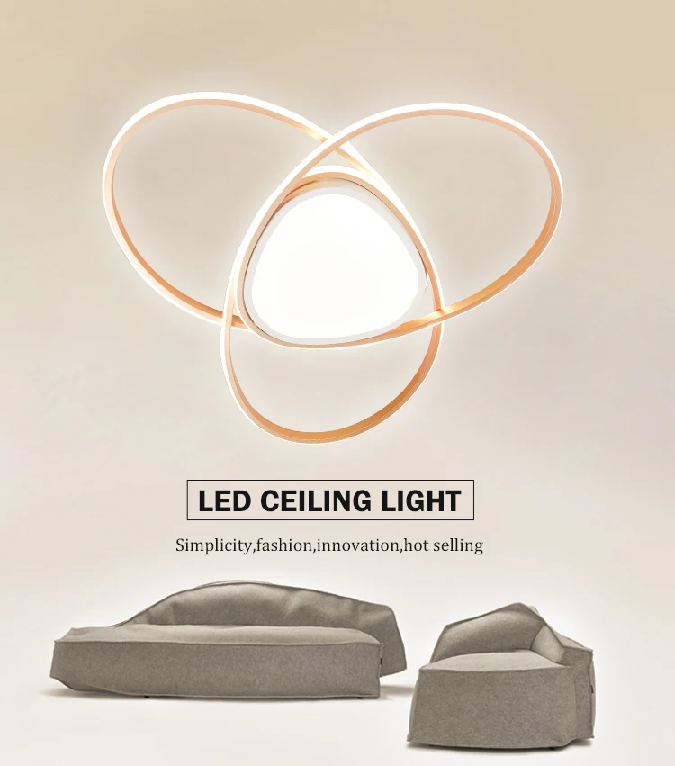 New Launching Product Residential Aluminum Warm White LED Ceiling Light