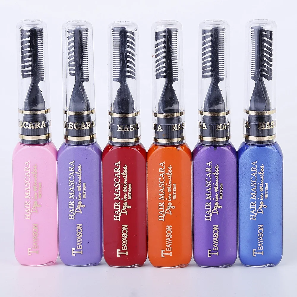 

Hair Mascara Dye in minutes, 13 colors