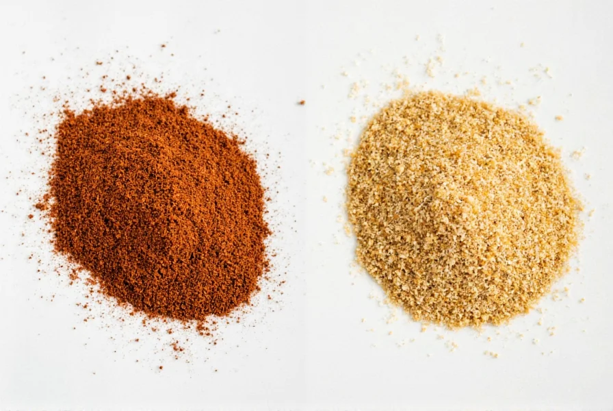 Creole vs Cajun Seasoning Bottle Comparison
