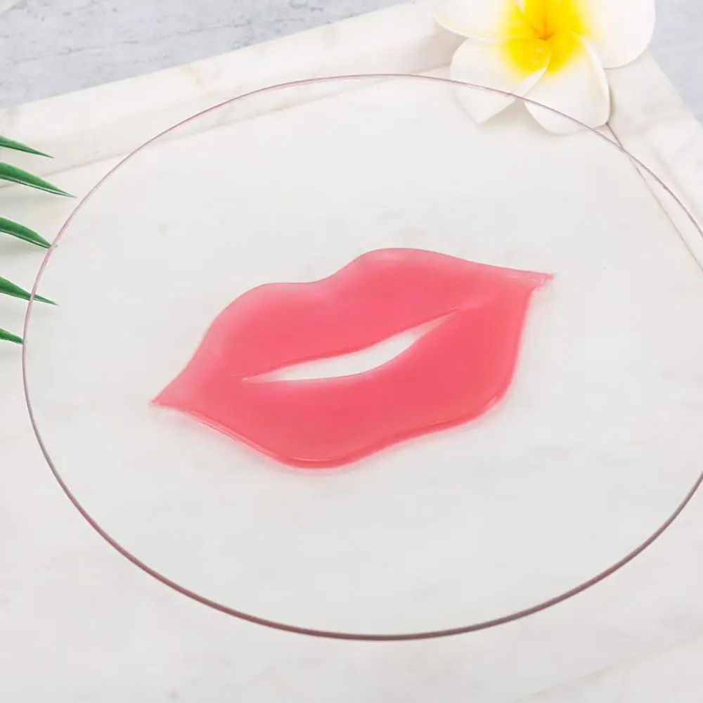 

collagen crystal lips mask lips sleeping mask moist repair dry lines lip mask, Pink