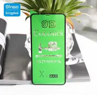 

9D ceramic tempered glass screen protector shockproof film for iphone 11