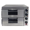 8 pizzas an hour stainless steel commercial electric pizza oven