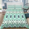 Ikat Java Mint Bedding Set nuffled bedding