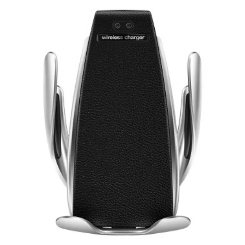 

Faman QI Fast Charger OEM Wireless Car Charger for mobile phone, Silver