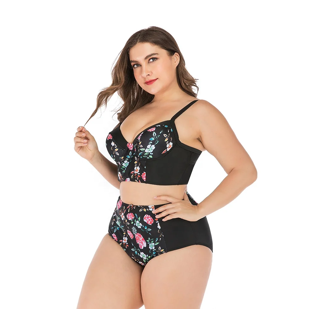 

printing custom plus size swimwear sexy plus size swimsuits