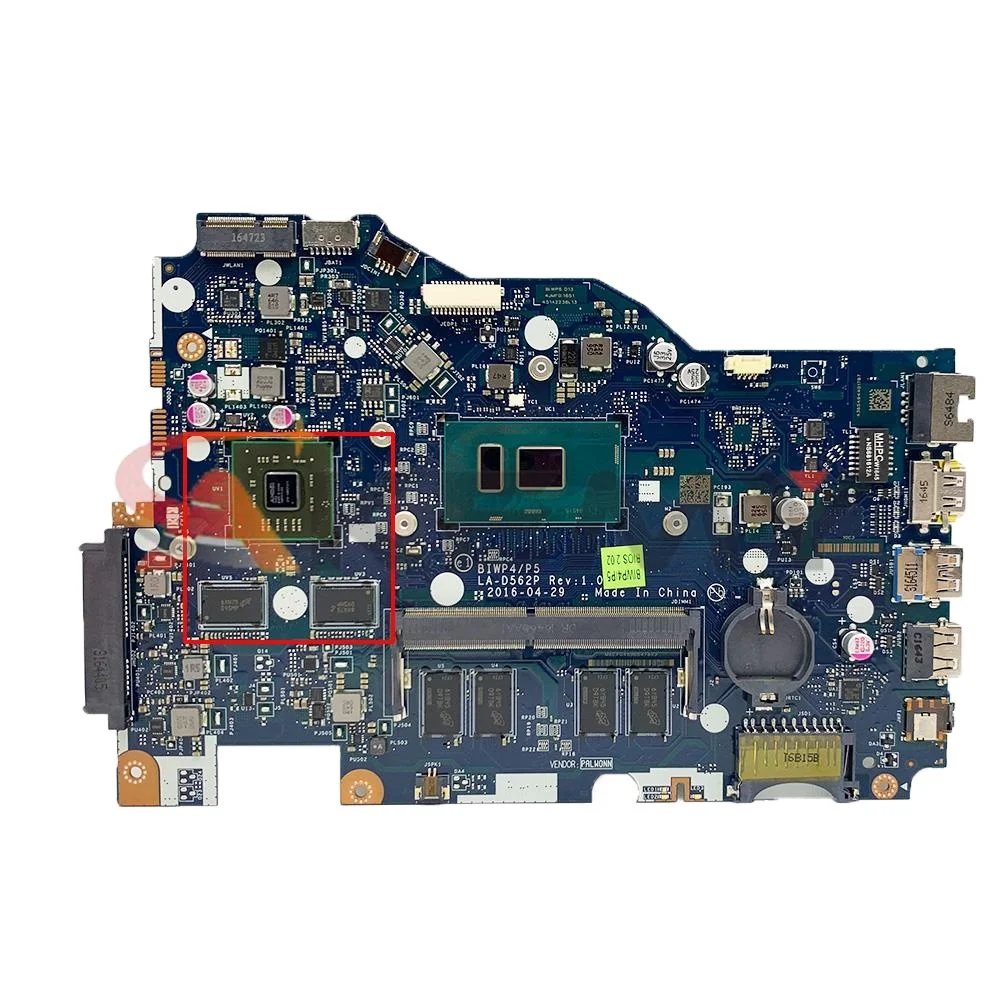 

LA-D562P motherboard For Lenovo Ideapad TianYi 310-15IKB 110-15ISK Laptop Motherboard Mainboard 4405U I3 I5 I7 6th Gen CPU 4GB