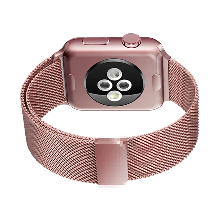 

Metal 38 40 42 44mm Appl Watch Strap Milanese Loop Watch Band For Apple Watch Strap Milanese, 32 colors available