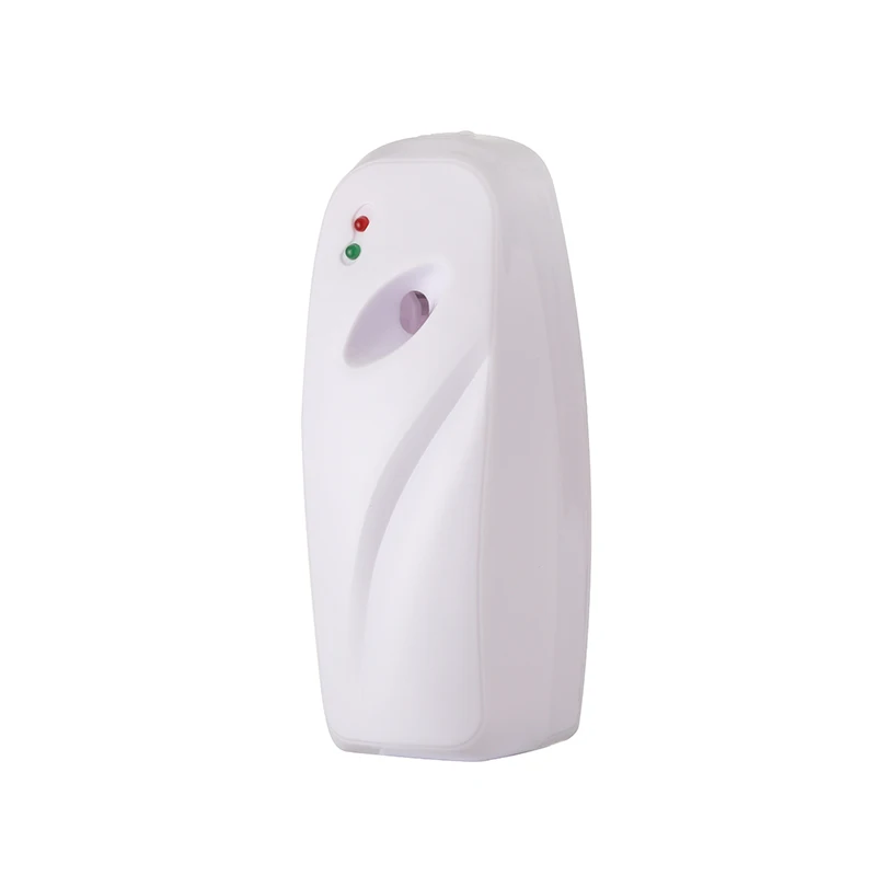 

Wall-mount Light Sensor Air Freshener Aerosol spray Dispenser, White