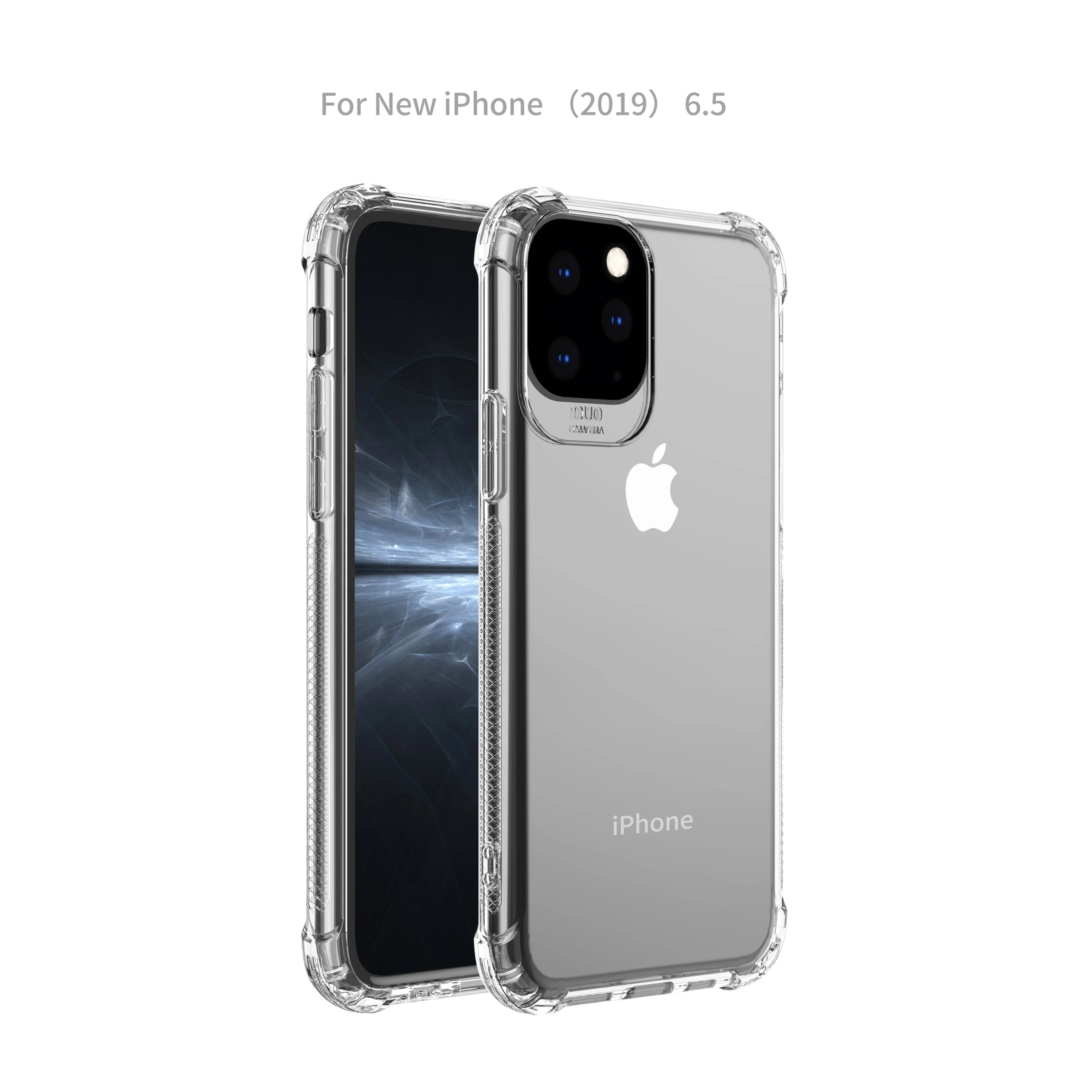 

Factory Wholesale Clear Transparent Tpu Smartphone Shell Mobile Back Cover Phone Case For Iphone 11/11pro/11pro max, Multi-color, can be customized