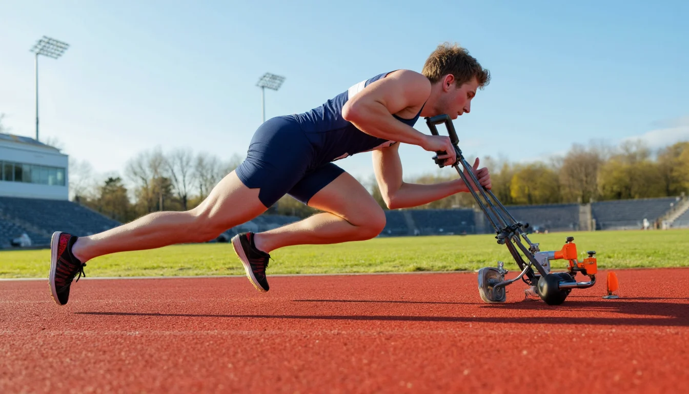 How to Develop Sprint Acceleration for Spring Track: The Resisted Sled ...