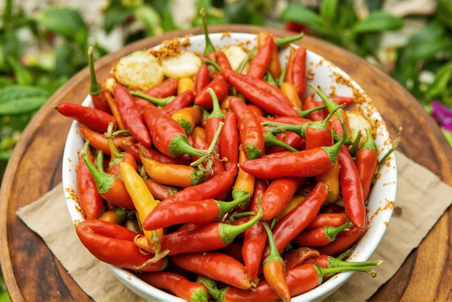 Harvested Chile Arbol