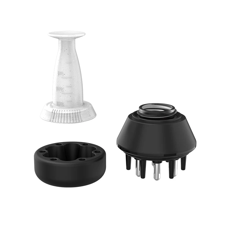 

Custom Cheap Women hair oil applicator Wide Tooth Hair Massage Comb with Handles