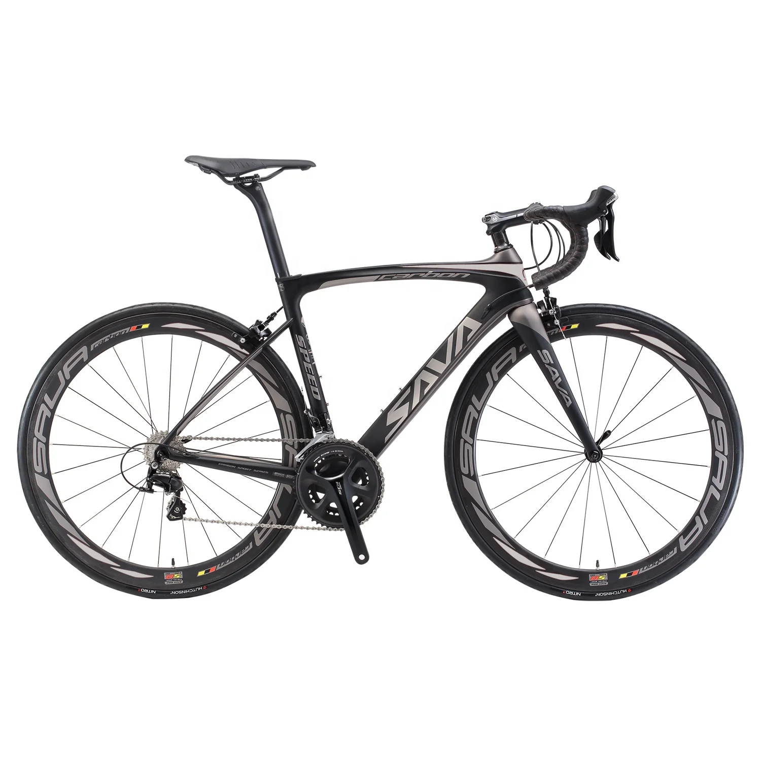 

Brand New SAVA HERD6.0 T800 Carbon Fiber Bike R7000 22Speed Groupset Carbon Road Bike, White red/black red/black grey/new black red/green