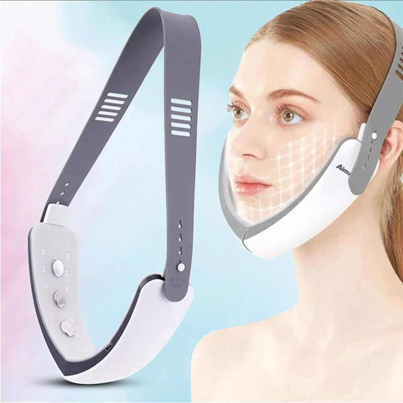 

Promotion V Shape V Line Lift Face Lifting Machine,Electronic V Face Shape Facial Massager Belts, White,more than 2000 support customization