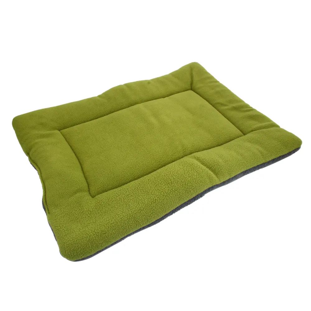 

Factory Price Professional Manufacturer Supplier Pet Green L Washable Soft Comfortable Silk Wadding Bed Pad Mat Cushion