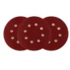 Sand paper disk with hook and loop waterproof paper